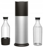 SATURATOR DO ROBIENIA WODY GAZOWANEJ + 2 butelki SILVERCREST