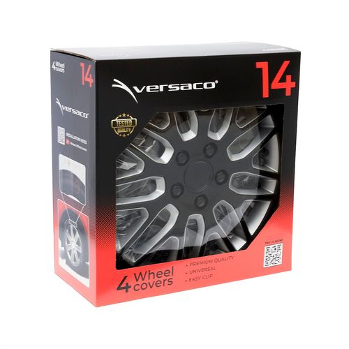 Kołpaki Dakar black / silver 14", 4 szt. na Arena.pl