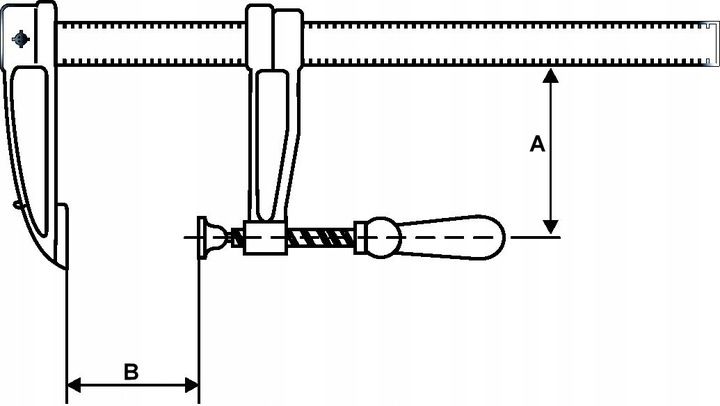 ŚCISK STOLARSKI 500x120MM zdjęcie 9