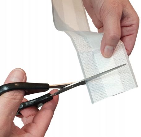 PLASTER WŁOKNINOWY PLASTOmed SOFT 8cm x 1m 100SZT zdjęcie 5