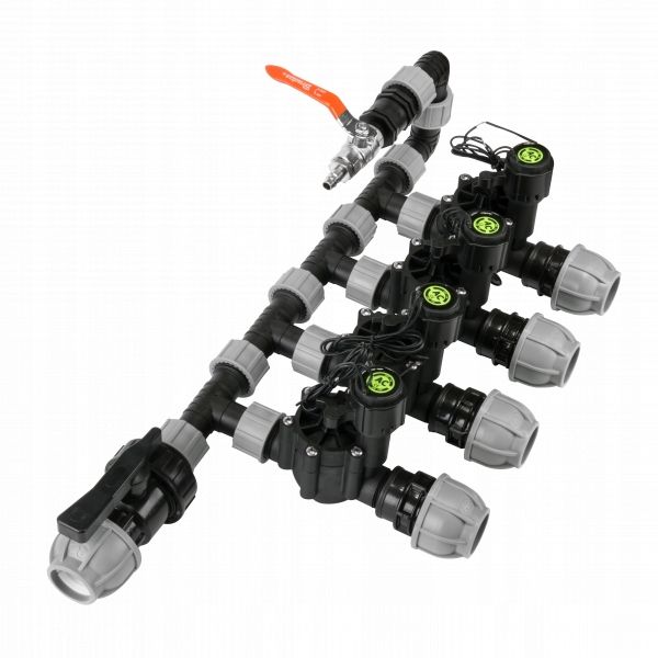 ELEKTROZAWÓR Z REGULACJĄ PRZEPŁYWU DO NAWADNIANIA OGRODU 2x GZ 1 CAL BRADAS zdjęcie 9