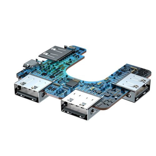 Adapter 4W1 Baseus Fully Folded, Hub Usb-C Do 4X Usb 2.0 na Arena.pl