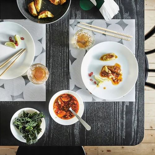 IKEA OFTAST ZESTAW TALERZY I MISEK ZASTAWA 32 SZT na Arena.pl