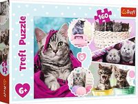 puzzle 160 urocze kotki 15371