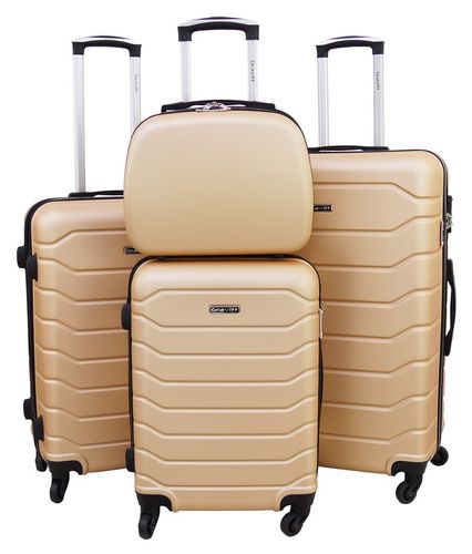 ZESTAW WALIZEK 4w1 WALIZKA PODRÓŻNA NA KÓŁKACH GRAVITT 931 na Arena.pl