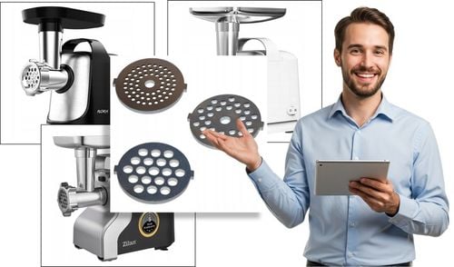 MASZYNKA DO MIELENIA MIĘSA ELEKTRYCZNA REWERS 3 SITA KIEŁBASY KEBBE na Arena.pl