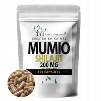 MUMIO SHILAJIT MOCNY EKSTRAKT 200mg 100k KWASY FULWOWE 20% BOGACTWO NATURY