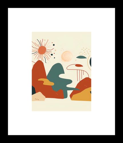 Plakat 15x20cm Kosmos Barw na Arena.pl