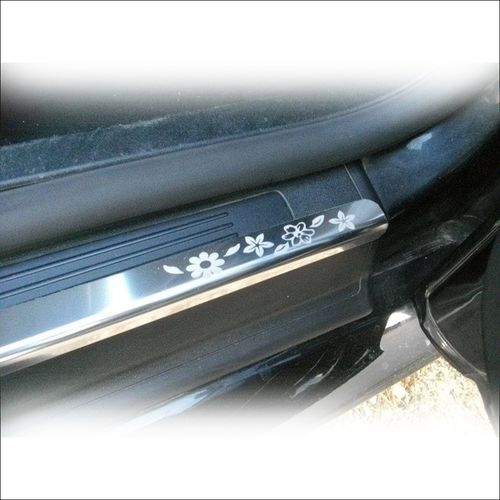 Listwa progowa VOLKSWAGEN NEW BEETLE  FLOWERS Stal nierdzewna 304 połysk na Arena.pl