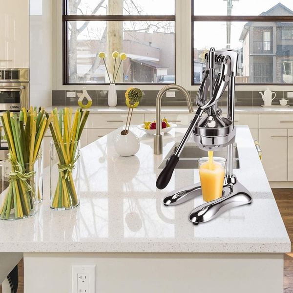 RĘCZNA WYCISKARKA DO CYTRUSÓW OWOCÓW CIĘŻKA SOLIDNA NIERDZEWNA PRASA CYTRYN zdjęcie 15