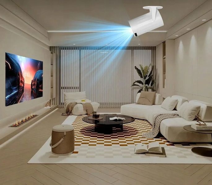 Projektor LED Magcubic HY300 PRO biały zdjęcie 9