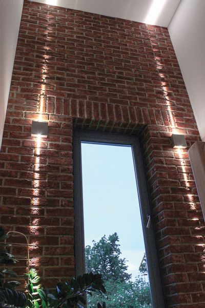 Kinkiet do salonu Mollis 616002203 Elkim LED 2W 4000K square czarny zdjęcie 3