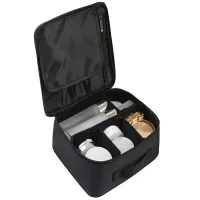 Kuferek na kosmetyki podróżna kosmetyczka organizer szkatułka walizka