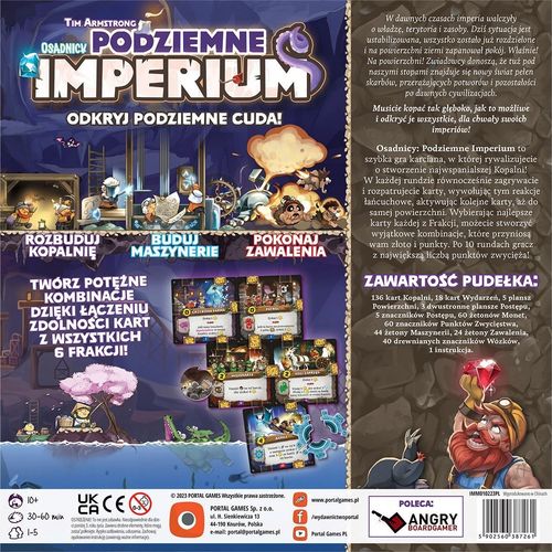Podziemne Imperium Portal Games na Arena.pl