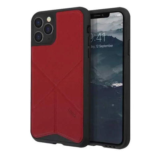 Etui UNIQ Transforma na iPhone 11 Pro - czerwone na Arena.pl