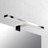 Kinkiet LAMPA ścienna ROXANA 03750 Ideus łazienkowa OPRAWA liniowa metalowa LED 15W 4000K nad lustro IP44 chrom