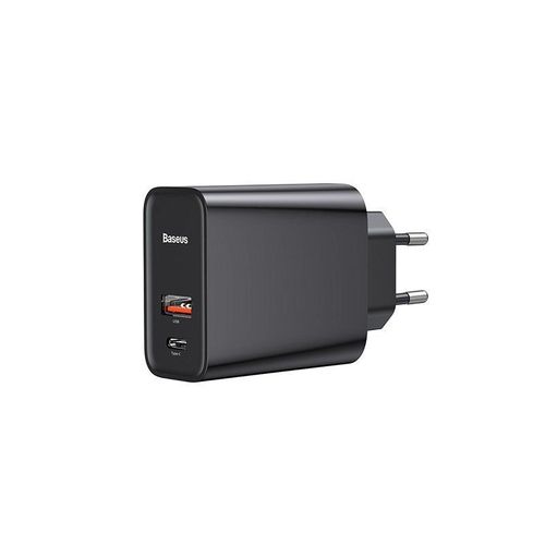 BASEUS SPEED PPS QC3.0 + USB-C NETWORK CHARGER BLACK na Arena.pl