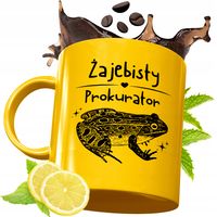 Złoty Kubek Premium Dla Prokuratora Prezent Z Nadrukiem Ze Zdjęciem