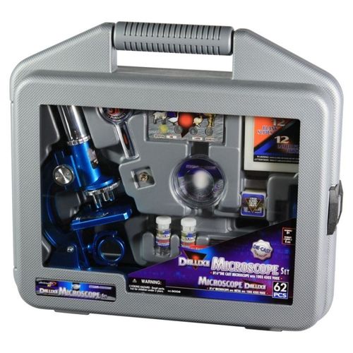 MIKROSKOP JUNIOR DELUXE 62 ELEMENTY na Arena.pl