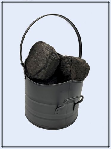 WĘGLARKA KUBEŁ NA WĘGIEL DREWNO KOMINKOWE METALOWY KOSZ POJEMNIK NA POPIÓŁ na Arena.pl