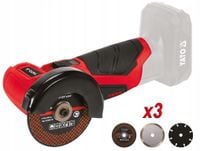 YATO PRZECINARKA PIŁA PILARKA SZLIFIERKA BEZSZCZOTKOWA 12V +TARCZE YT-82905
