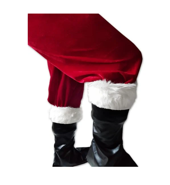 AKSAMITNY STRÓJ MIKOŁAJA VIP12el BURGUND ROZMIARY REAL FOTO zdjęcie 12