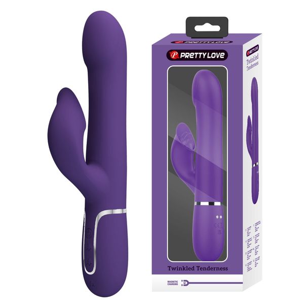 Pretty Love - Falin Dark Purple, 7 Vibration Functions 4 Rolling Functions zdjęcie 1