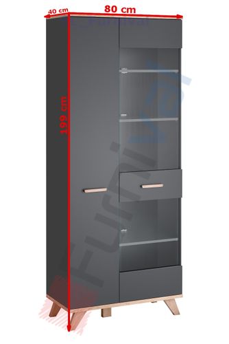LEGG 7 WITRYNA SV  DĄB MONUMENT & BIAŁY MAT na Arena.pl