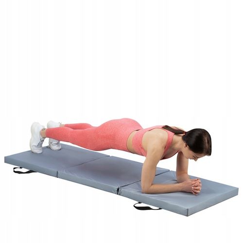 MGS02 GREY MATERAC GIMNASTYCZNY SKŁADANY 1800x600MM HMS PREMIUM na Arena.pl