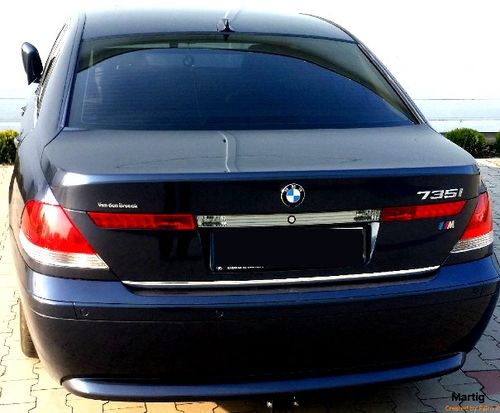 BMW 7 E65 E66 E67 LISTWA CHROM Chromowana na Klapę na Arena.pl