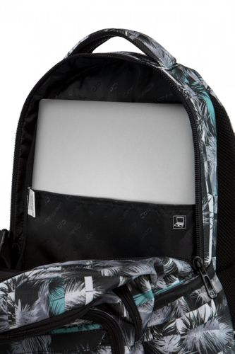 Plecak CoolPack BASIC PLUS w białe liście, PALM TREES MINT (B03004) na Arena.pl