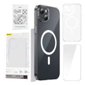 etui ochronne baseus magnetic crystal clear do iphone 13
