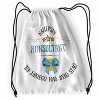 Plecak Dla Konsultanta Sportowy Szkolny Worek Z Nadrukiem Ze Zdjęciem
