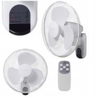 Wentylator ścienny 40 cm OSCYLACJA 3 łopaty wirnika PILOT timer Sygonix