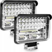2X LAMPA ROBOCZA LED HALOGEN SZPERACZ 150W 12/24 V HALOGENY MOCNE LAMPY