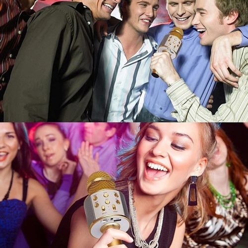 MIKROFON BEZPRZEWODOWY KARAOKE BLUETOOTH GŁOŚNIK na Arena.pl