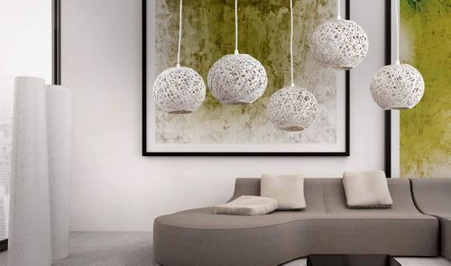 Lampa wisząca Backaz White 5pł. na Arena.pl