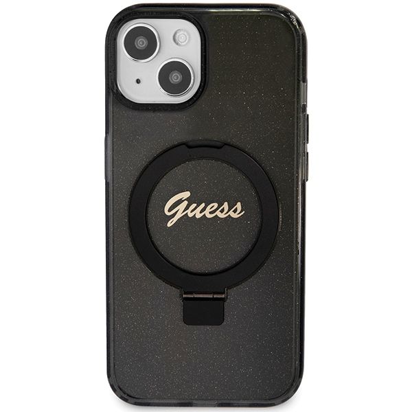 Etui Guess do iPhone 15, iPhone 14, iPhone 13, Czarny, MagSafe zdjęcie 3