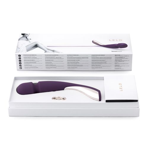 Masażer - Lelo Smart Wand Massager Medium Plum na Arena.pl