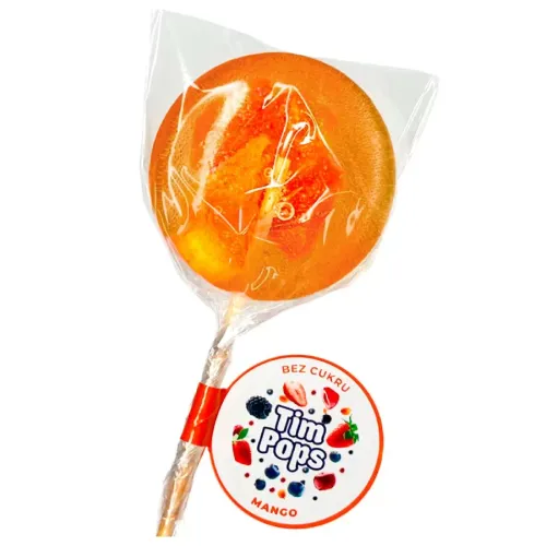 Lizak o Smaku Mango bez Dodatku Cukru, 18g na Arena.pl