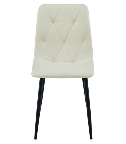 Krzesło LIBRA - beż materiał / nogi czarne x 1 na Arena.pl