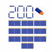200 STRZAŁEK DO NERF ELITE NABOJE STRZAŁKI