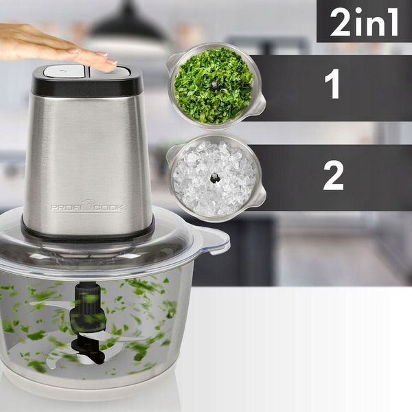 Elektryczny rozdrabniacz malakser siekacz do warzyw ProfiCook PC-MZ 1227 zdjęcie 9