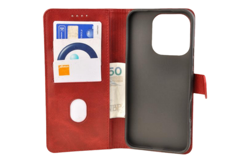 Etui portfel Wallet do Honor 400 Lite czerwony na Arena.pl