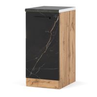 Szafka Kuchenna Stojąca Z Blatem Modułowa Blande 40cm Wotan San Sebastian