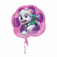 balon foliowy super shape paw patrol girls psi róż