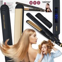 PROSTOWNICA CERAMICZNA DO WŁOSÓW ZELMER REG TEMP 2W1 PROSTOWANIE +