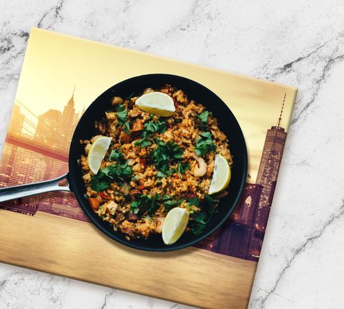 SZKLANA DESKA NA KUCHENKĘ 2x30x52 049C MOST na Arena.pl