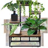 Kwietnik na 6 doniczek loftowy 68 cm Industry