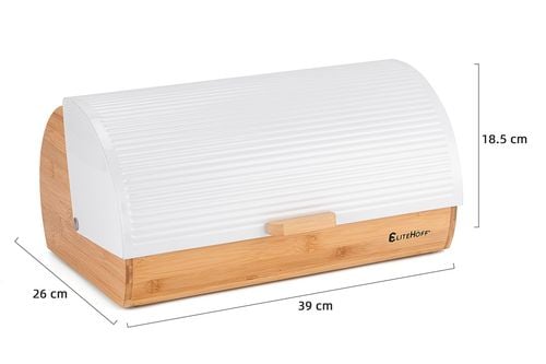 chlebak bambusowy pojemnik na pieczywo e-6046 na Arena.pl